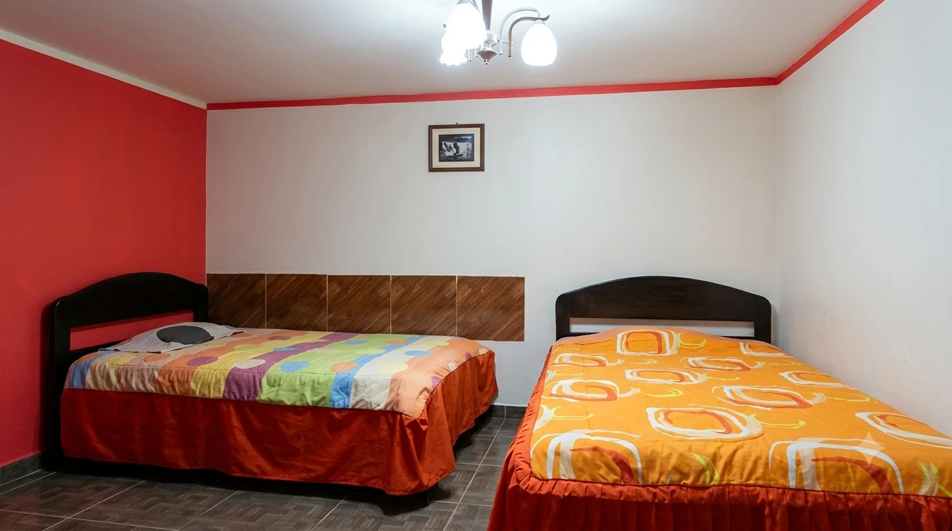 Habitación doble en Hostal Rubí 2