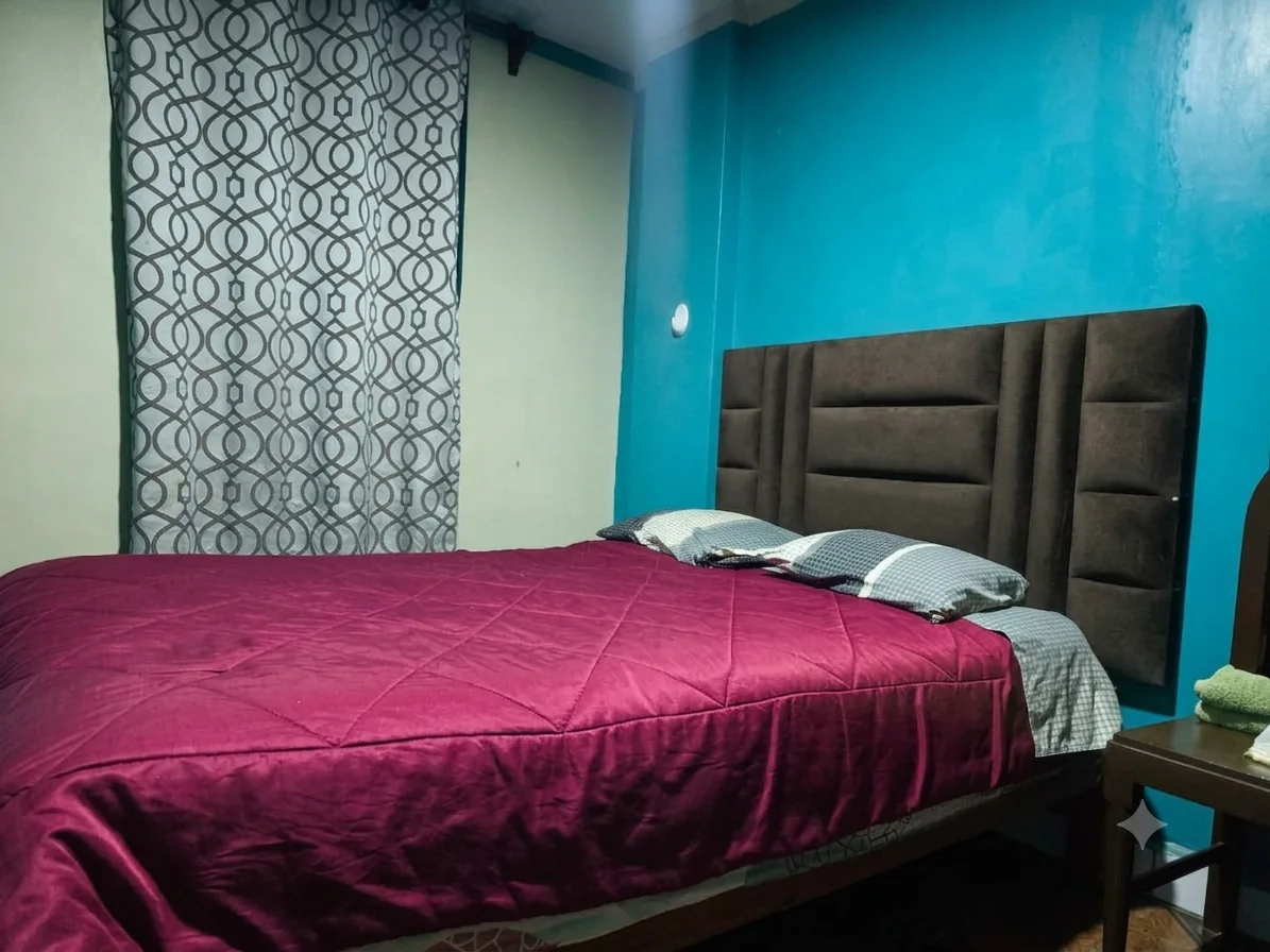 Habitación matrimonial en Hostal Rubí